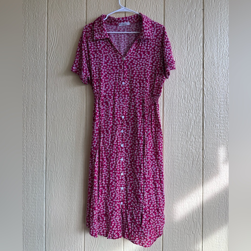 Floral Collared Dress